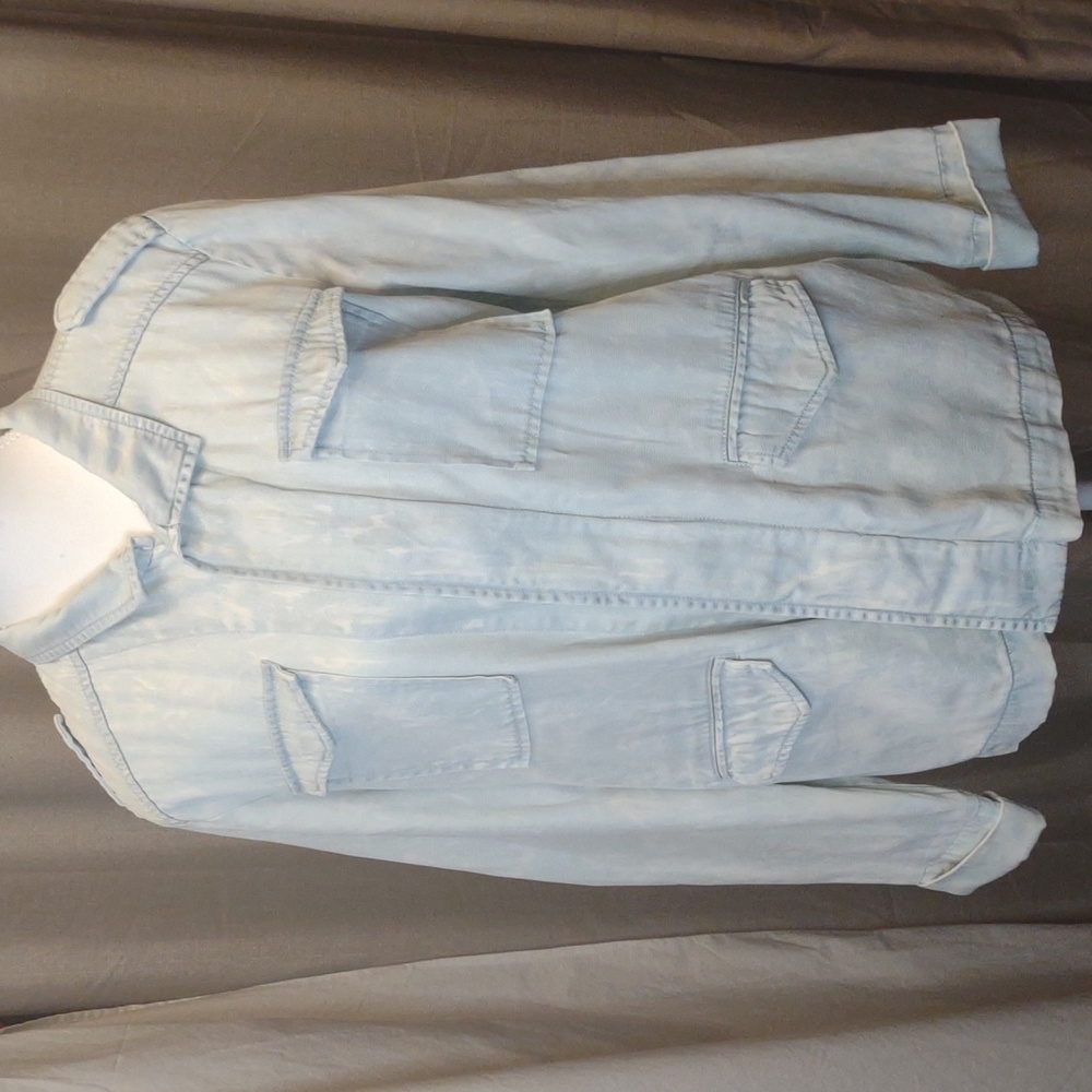 Generation Love acid wash shacket NWOT